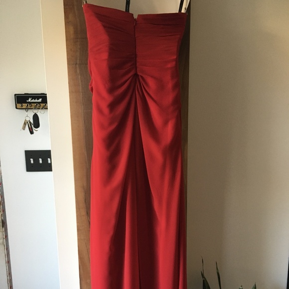 Bill Levkoff Style 484 sz 6, Cranberry - Picture 4 of 6